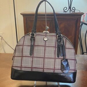 Coach Black and Brown Satchel